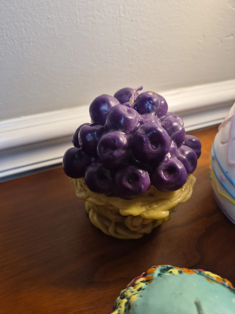 5 Random Candles Easter Egg,heart Shape Flowers,Grape Basket,Pymrid,Round Flower